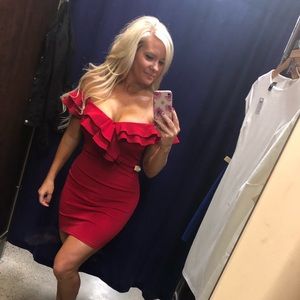 Red dress